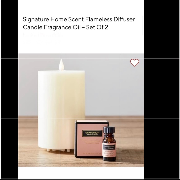 Pottery barn signature home scent flameless diffuser candle fragrance oil - Picture 7 of 10